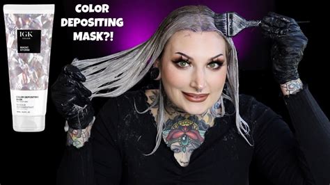 Get Glamorous Hair in Minutes with IGK's Magik Storm Color Depositing Mask